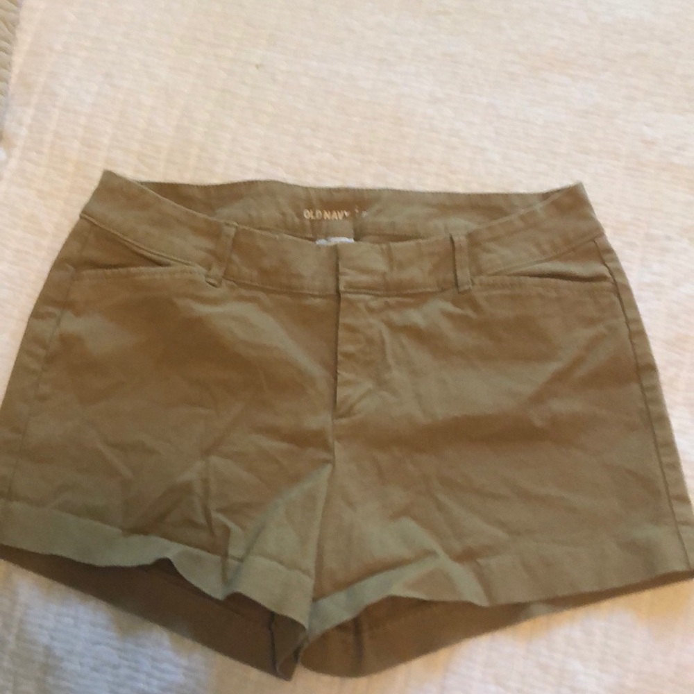 Old navy tan pixie shorts